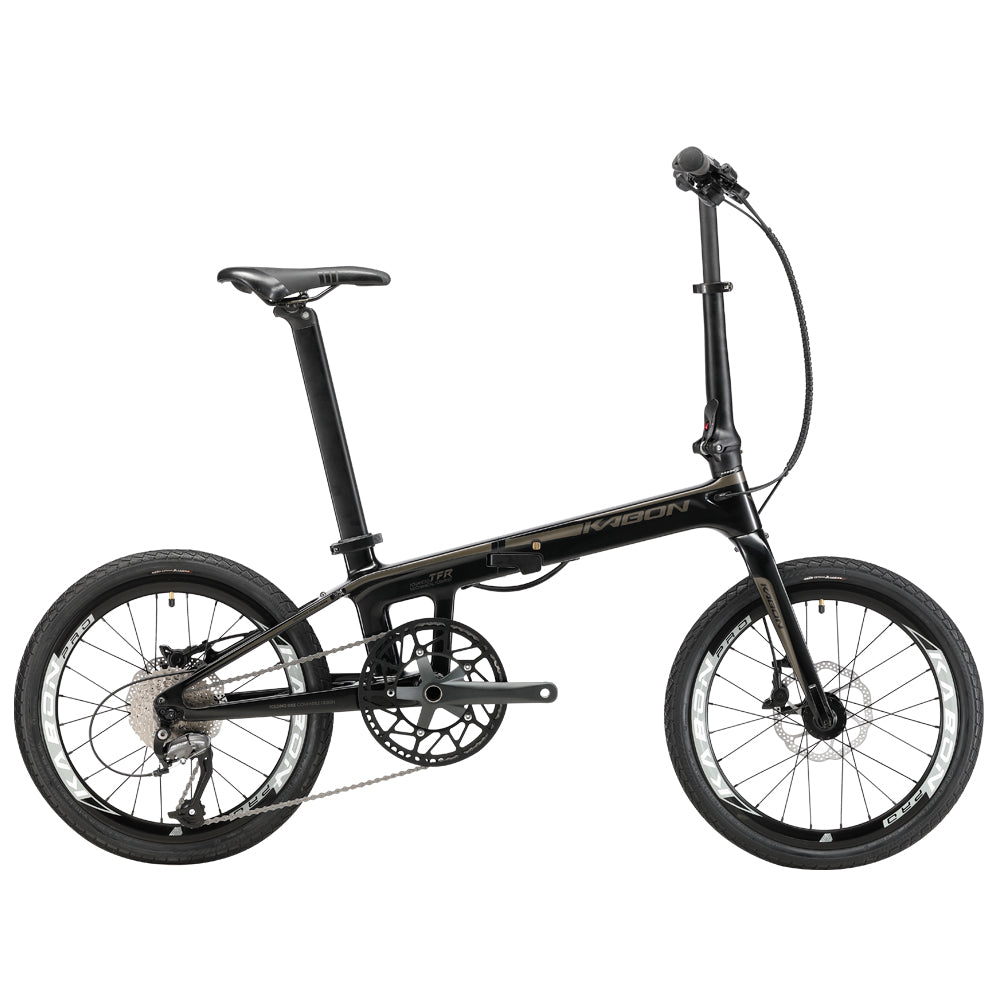 KABON City összecsukható kerékpár Carbon Shimano Altus 9S 20 hüvelykes