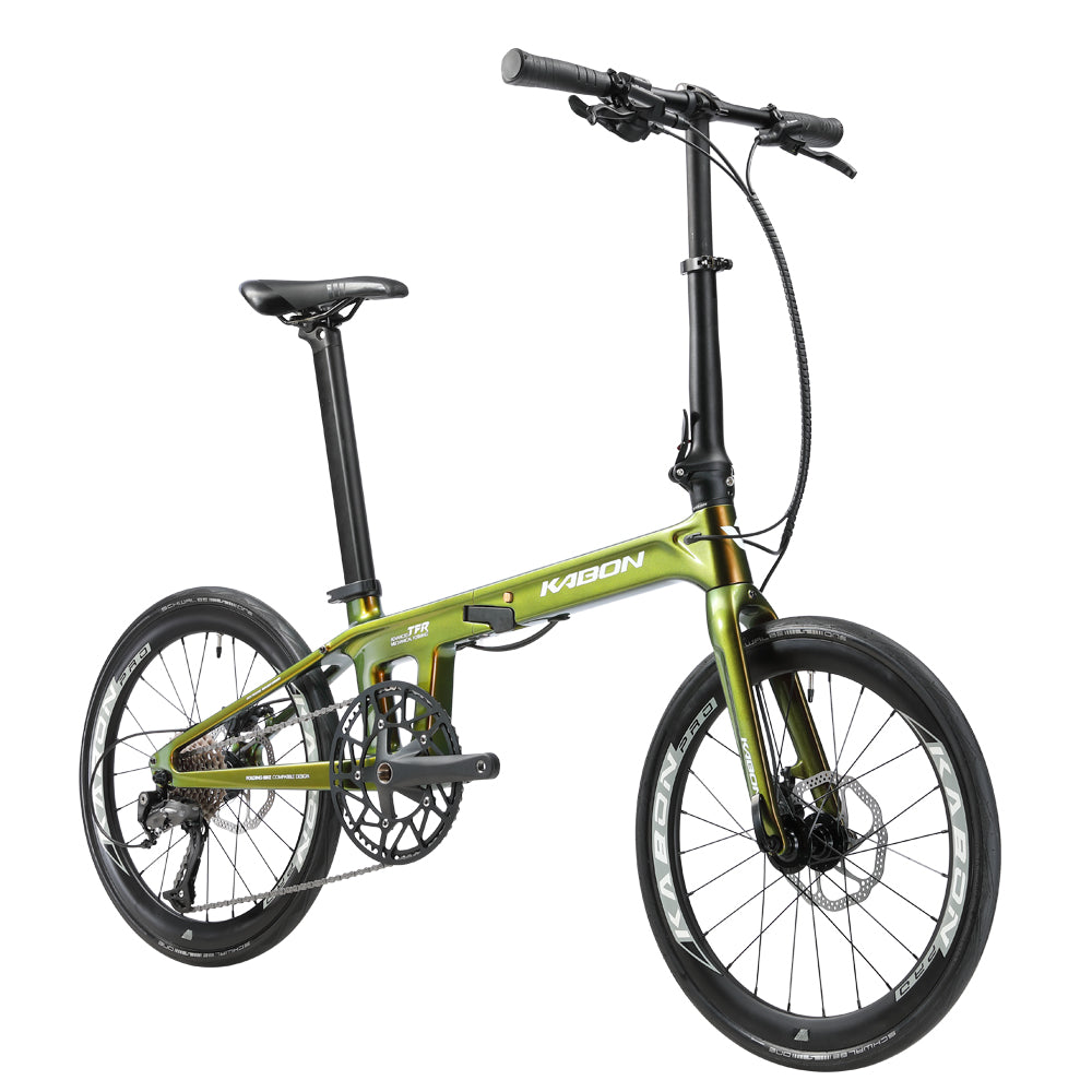 KABON City összecsukható kerékpár Carbon Shimano Altus 9S 20 hüvelykes