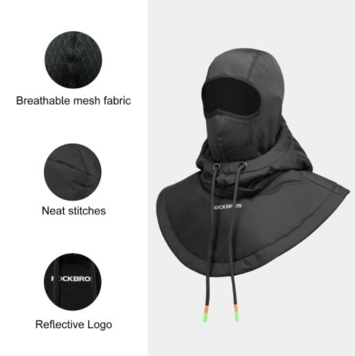 ROCKBROS Balaclava Símaszk Téli Balaclava Thermo Fleece Maszk Motorkerékpár