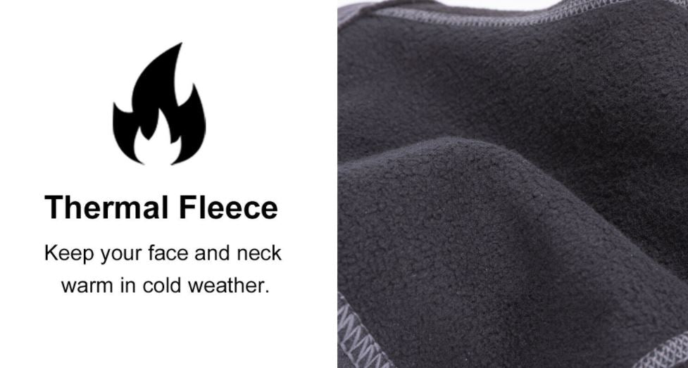 ROCKBROS Téli balaclava motorkerékpár félálarc balaclava bandana kerékpár kültéri