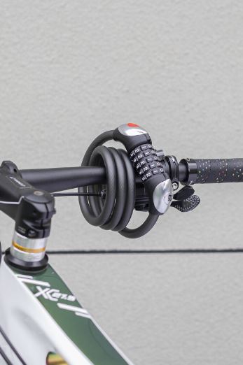 ROCKBROS Kerékpárzár 120cm/180cm kábelzár 5 részes kombinált zár acél