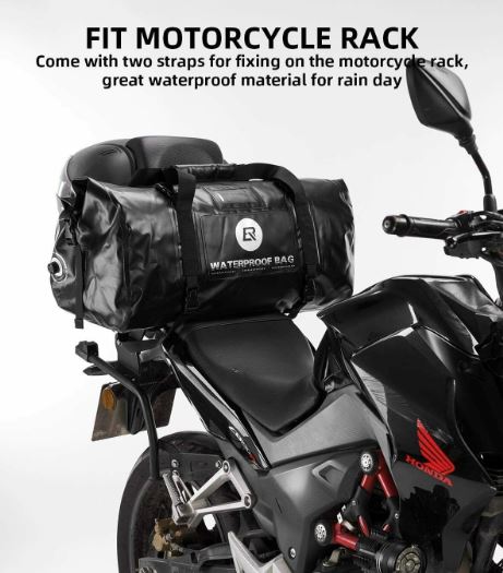 ROCKBROS motoros táska vízálló nyeregtáska 20L/40L csomagtartó táska PVC