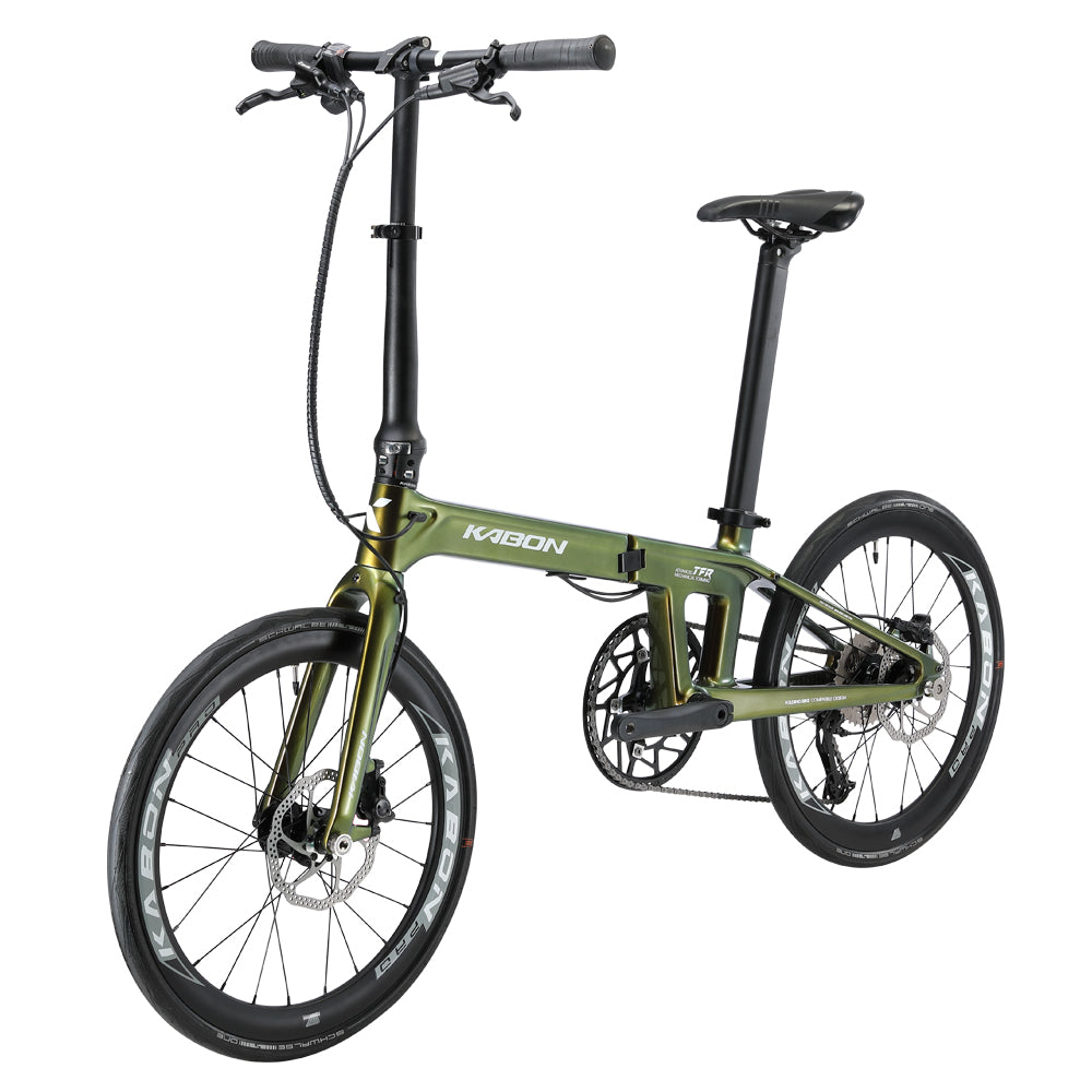 KABON City összecsukható kerékpár Carbon Shimano Altus 9S 20 hüvelykes