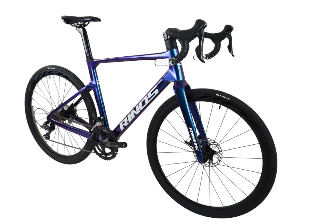 RINOS karbon országúti kerékpár 700C Shimano SORA R3000 18 sebességes Odin1.0