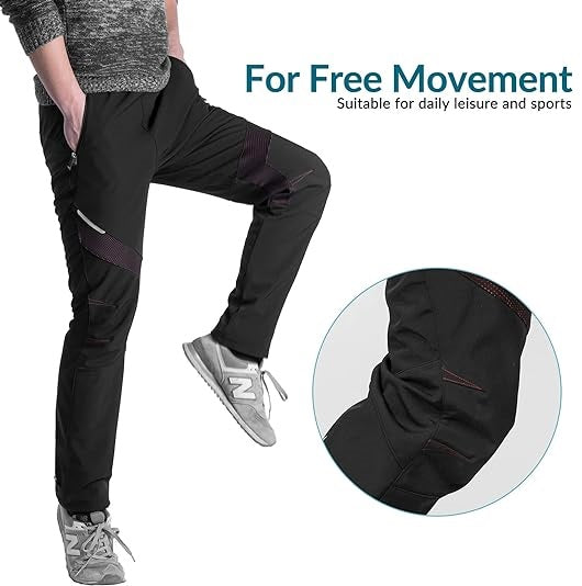 ROCKBROS kerékpáros rövidnadrág szélálló hosszú nadrág Sport kerékpáros rövidnadrág európai méretű M-4XL