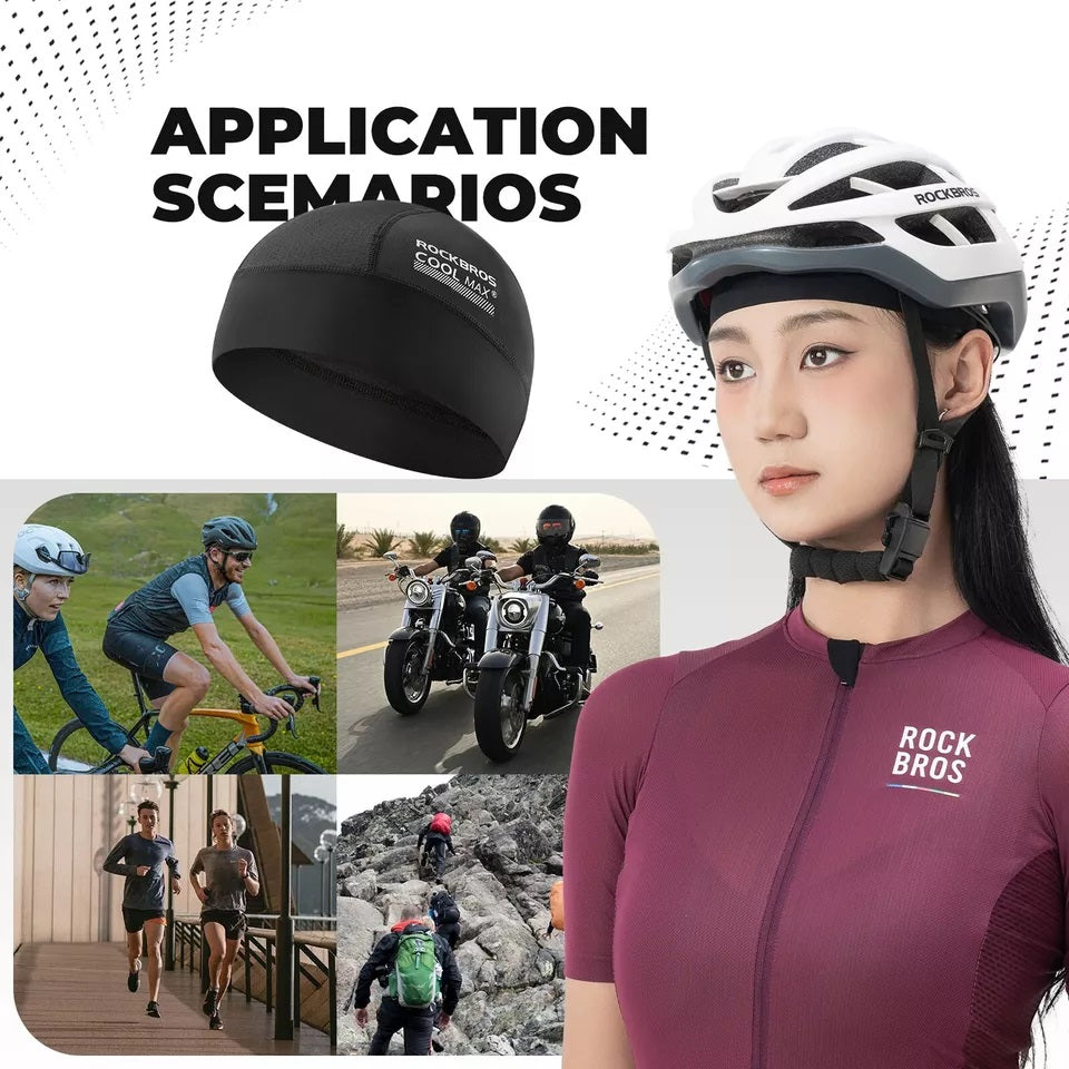 ROCKBROS kerékpáros sapka COOLMAX sapka alatt kerékpáros sisak sapka kerékpáros sapka nyári UPF50+
