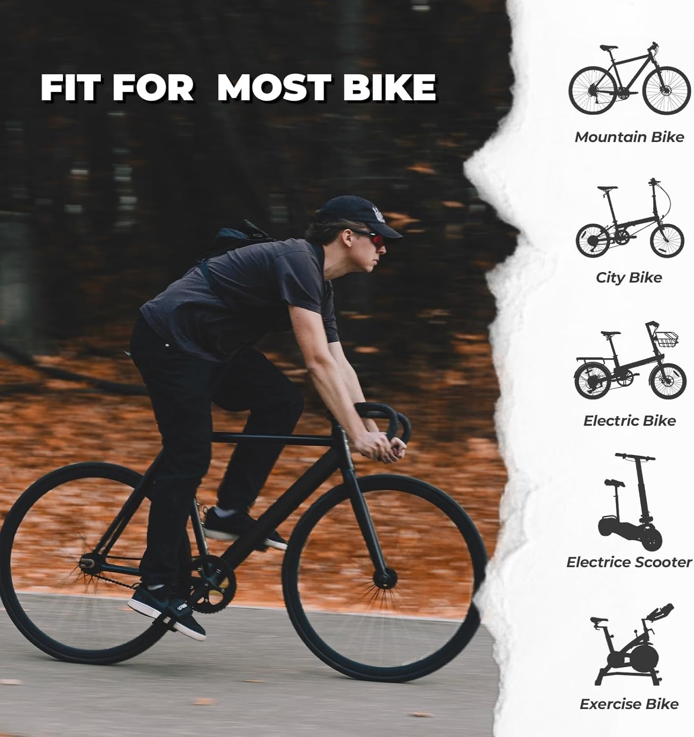 ROCKBROS kerékpár nyereg kényelmes kerékpár nyereg ergonomikus széles BMX MTB országúti kerékpárhoz kényelmes