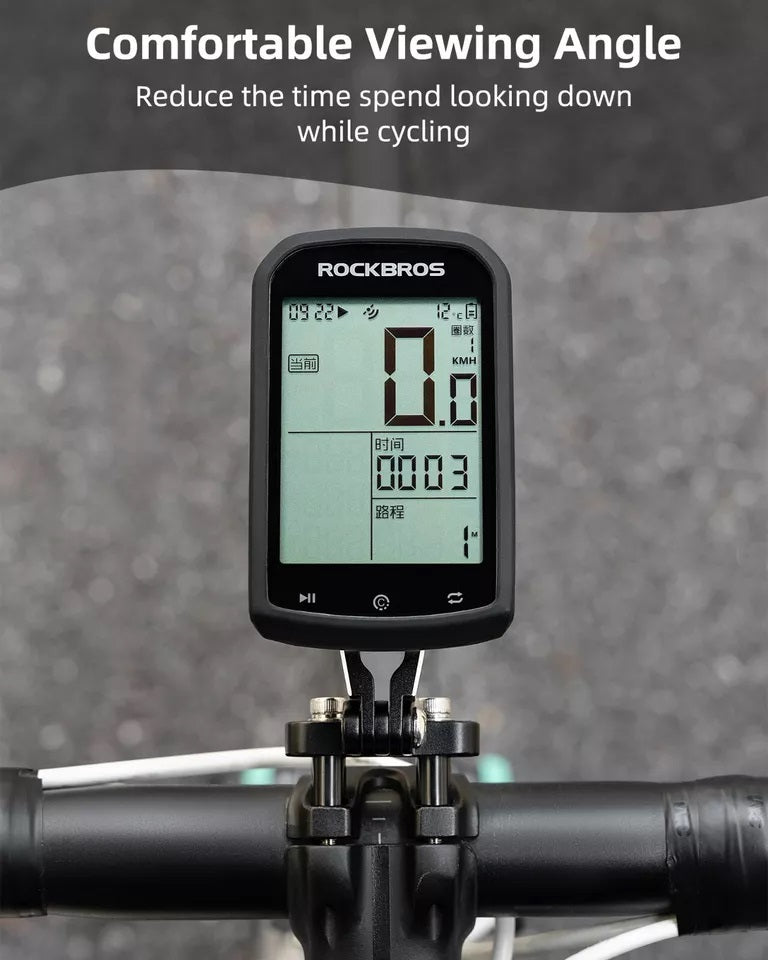 ROCKBROS kerékpáros számítógép tartó Garmin Bryton Wahoo GPS kormánytartó alumíniumhoz