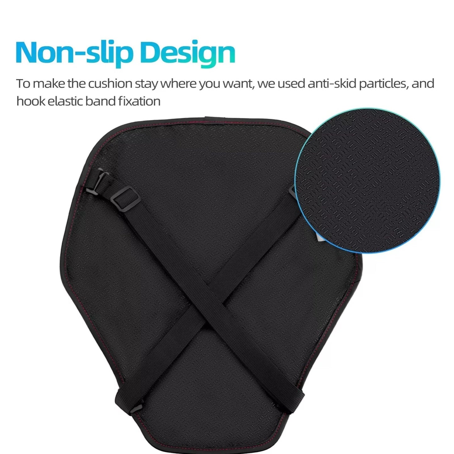 ROCKBROS motorkerékpár nyereghuzat vízálló ütéscsillapító 3D felfújható nyereg