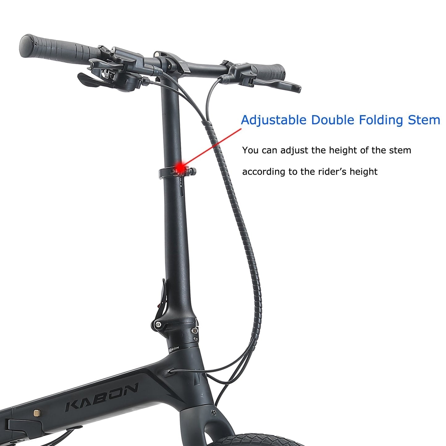 KABON City összecsukható bike karbon Shimano Altus 9S 20 colos karbon kerekekkel