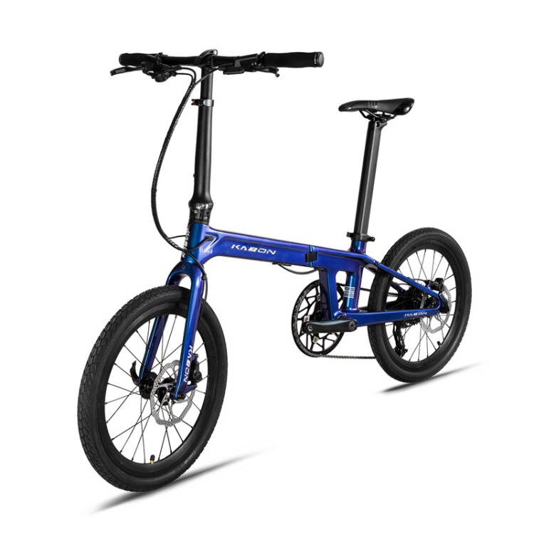 KABON City összecsukható kerékpár Carbon Shimano Altus 9S 20 hüvelykes