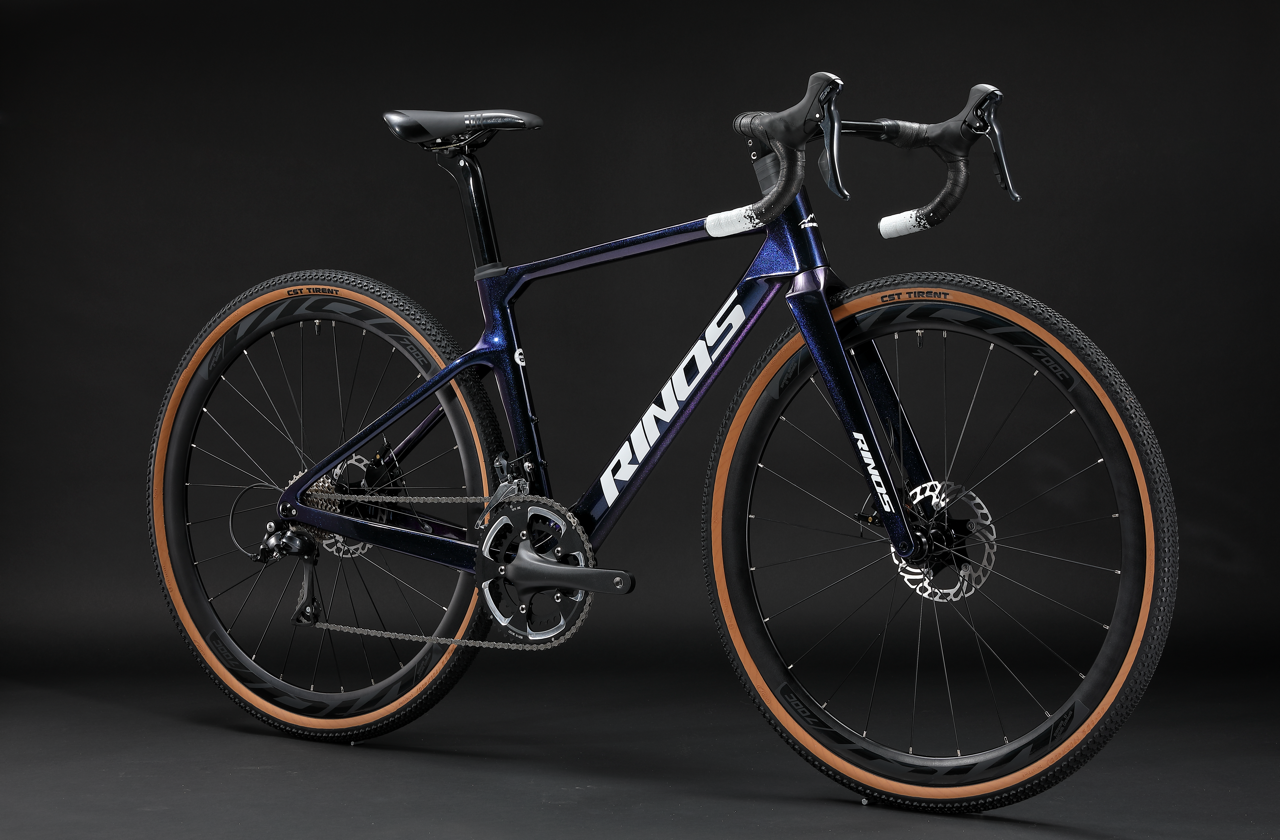 RINOS Karbon Gravel Kerékpár Sandman3.0 Shimano R7000