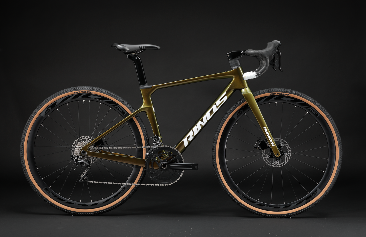 RINOS Karbon Gravel Kerékpár Sandman3.0 Shimano R7000