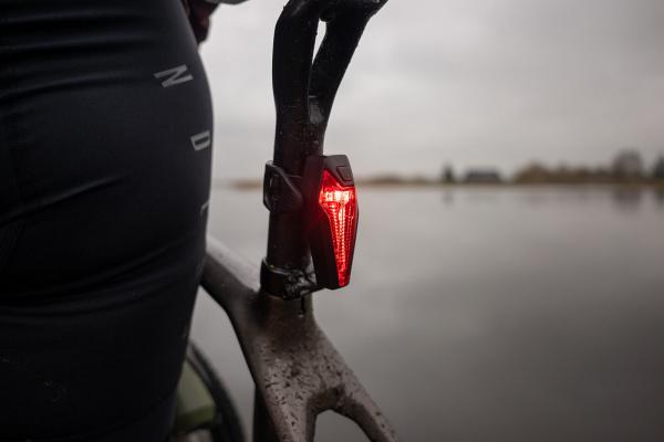 ROCKBROS kerékpáros lámpa hátsó lámpa IPX5 StVZO tanúsítvánnyal 20 lux