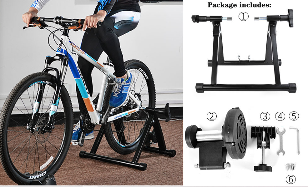 ROCKBROS Első keréktartó görgős trénerhez