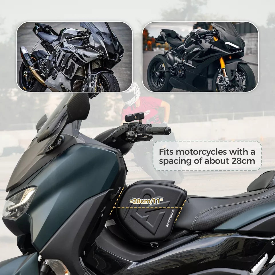 ROCKBROS első motoros táska 14L EVA tanktáskával tanktáska mobiltelefon táska