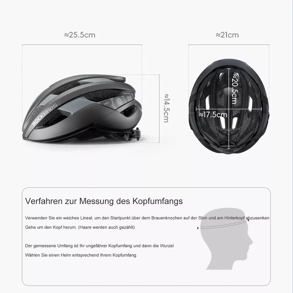 ROCKBROS kerékpáros sisak kerékpáros sisak unisex védősisak mountain bike országúti kerékpáros sisakhoz