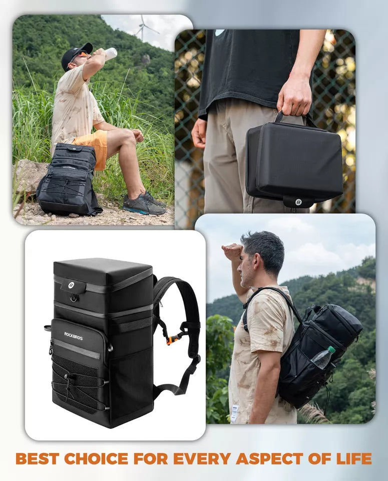 ROCKBROS kivehető hátizsák, többfunkciós hátizsák 3,5+14 literes kültéri utazáshoz