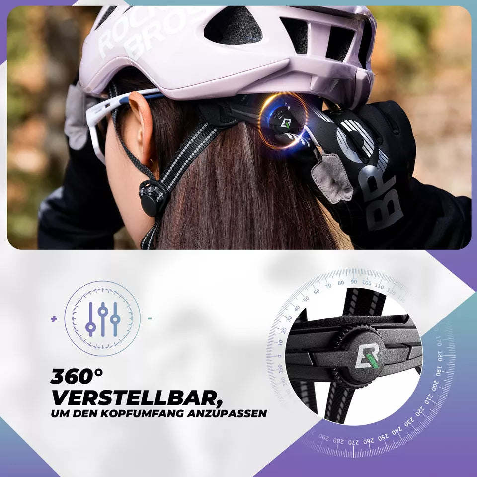 ROCKBROS kerékpáros sisak országúti kerékpáros sisak 58-62cm unisex felnőtt MTB országúti kerékpáros sisakhoz