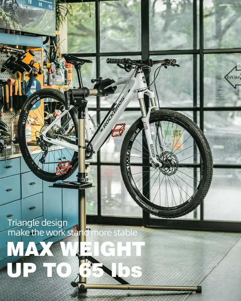 ROCKBROS alumínium kerékpárjavító állvány, javítóállvány, max 30 kg