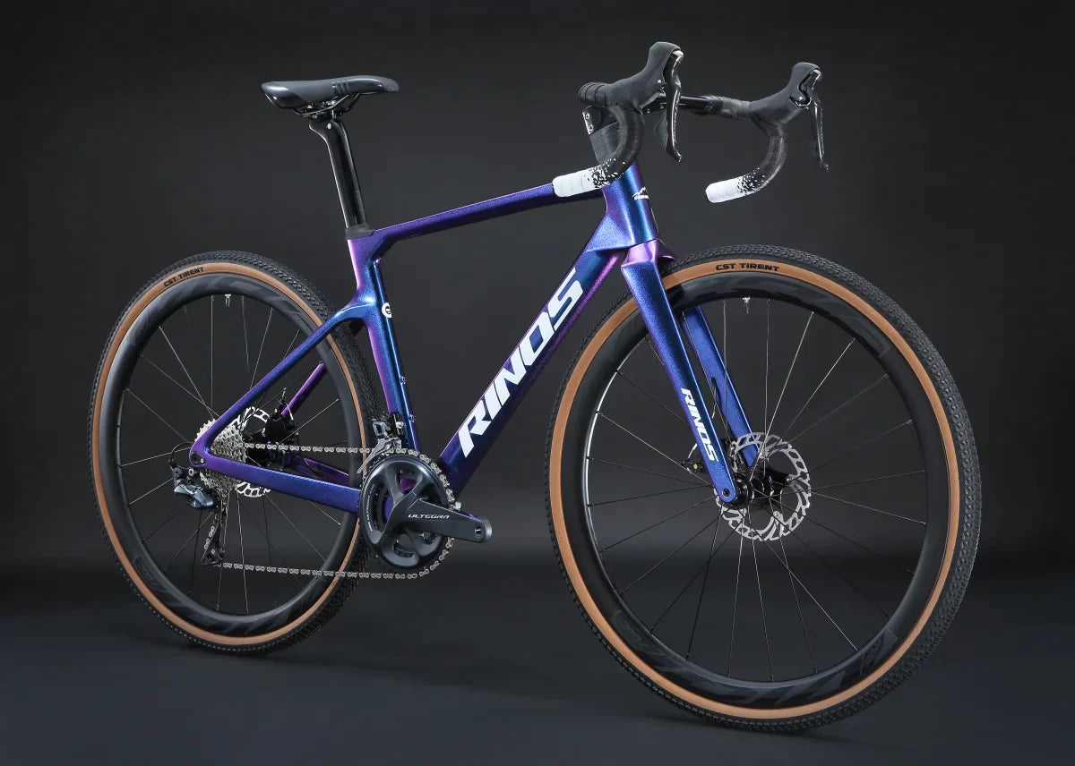 RINOS Karbon Gravel Kerékpár Sandman5.0 Shimano R8000 Ultegra