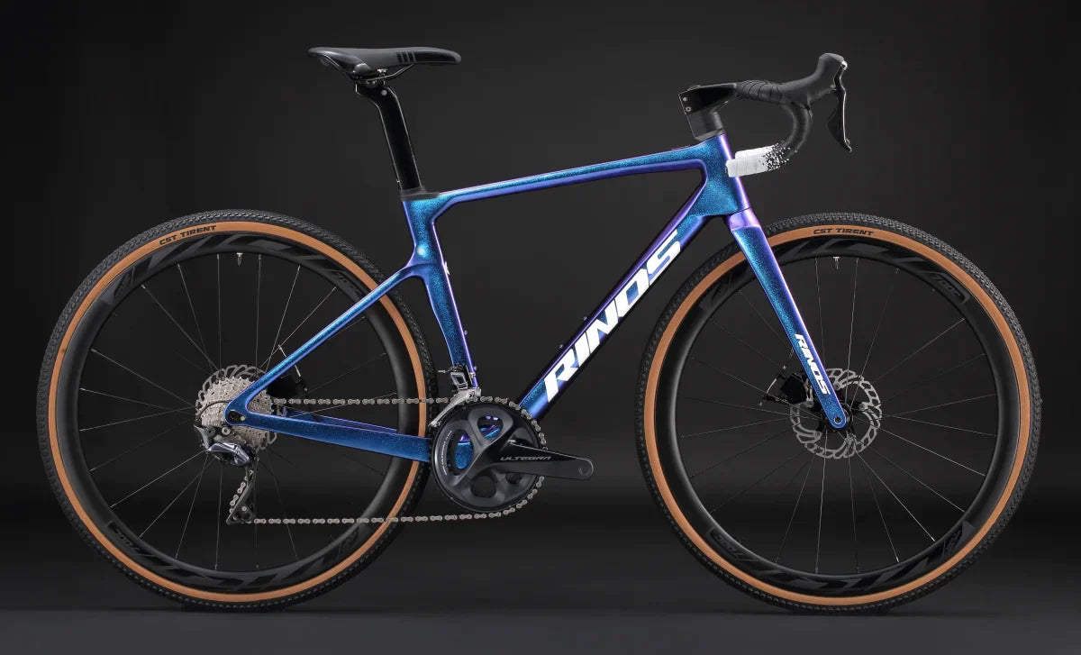 RINOS Karbon Gravel Kerékpár Sandman5.0 Shimano R8000 Ultegra