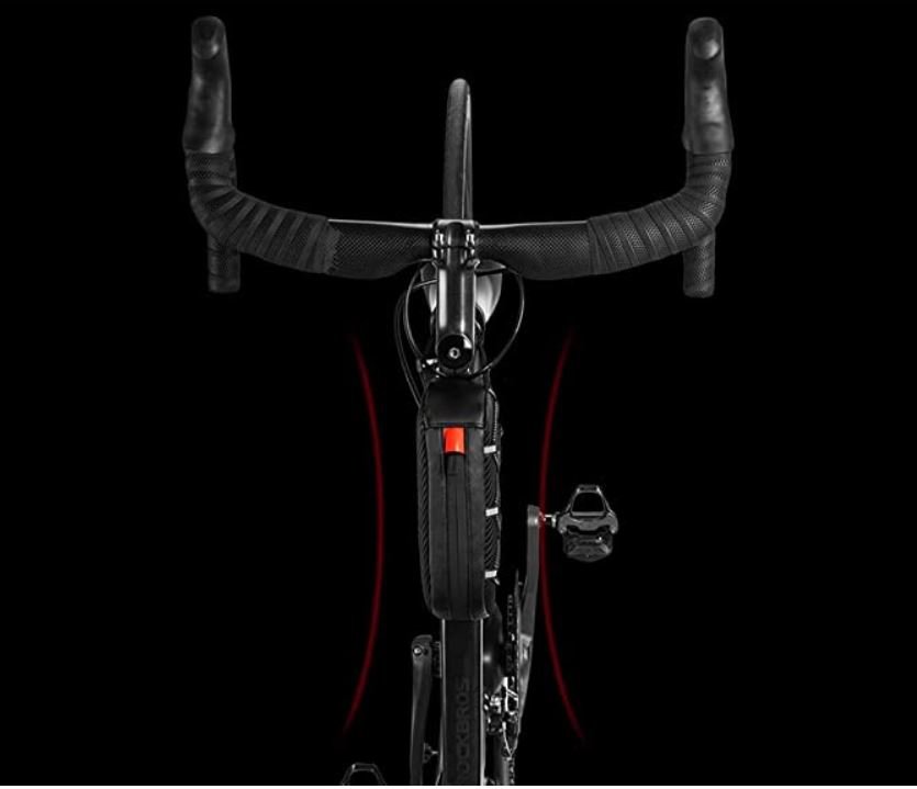 ROCKBROS 039BK Kerékpárvázas táska mobiltelefonhoz kb.1L