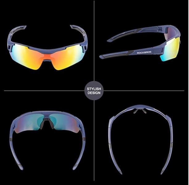 ROCKBROS 10117 Polarizált napszemüveg UV400 Protection Ultra könnyű