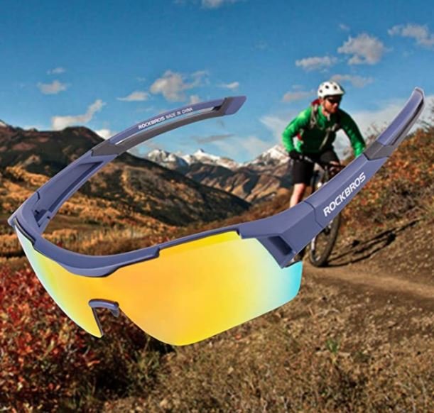 ROCKBROS 10117 Polarizált napszemüveg UV400 Protection Ultra könnyű
