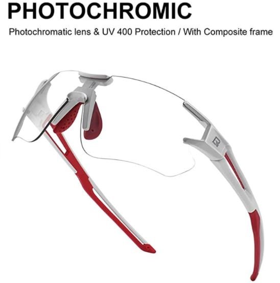 ROCKBROS 10125 Photochrome kerékpáros napszemüveg átlátszó