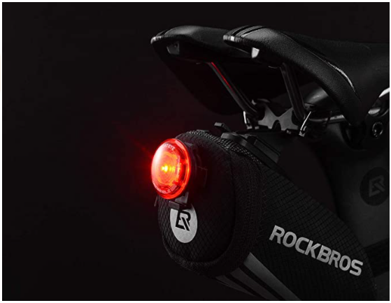 ROCKBROS C28 Kerékpáros nyeregtáska kerékpáros üléstáska rögzítőhevederekkel/tartóval