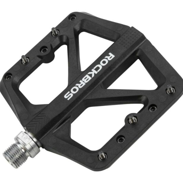 ROCKBROS kerékpár nylon pedálok csúszásmentes MTB lapos pedálok 9/16 hüvelykes 3 lezárt csapágyak