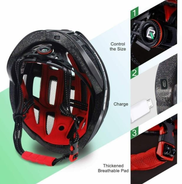 ROCKBROS Kerékpáros sisak Méret 57-62 cm Multifunkciós kerékpáros sisak