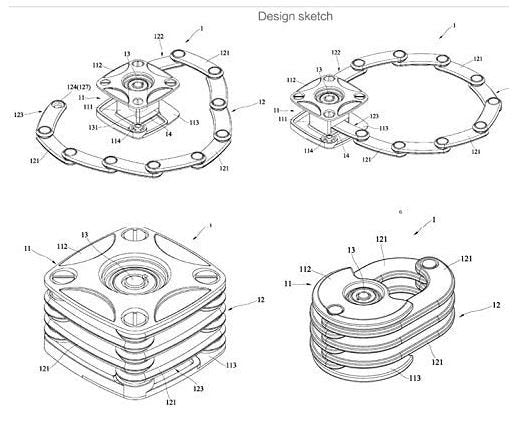 ROCKBROS WL798BK lopásgátló mini összecsukható zár összecsukható kerékpárzárak fekete
