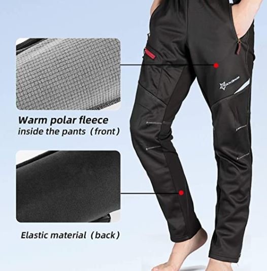 ROCKBROS YPK009-1S-4XL Kerékpáros rövidnadrág, hosszú vízálló alkalmi nadrág