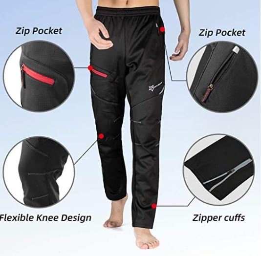 ROCKBROS YPK009-1S-4XL Kerékpáros rövidnadrág, hosszú vízálló alkalmi nadrág