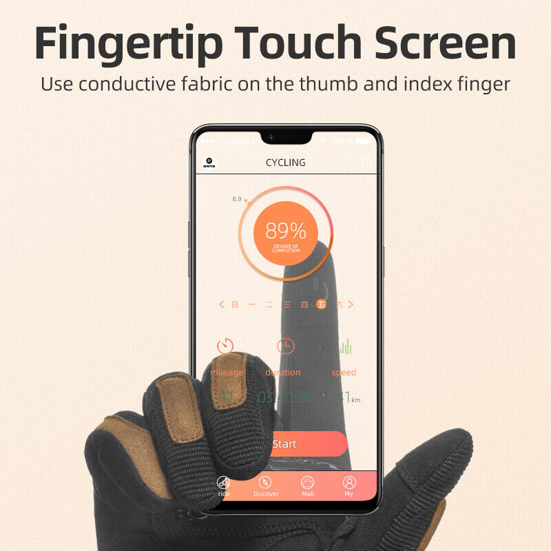 ROCKBROS MT003 Gloves Motorcycle Full Finger Touchscreen Bike