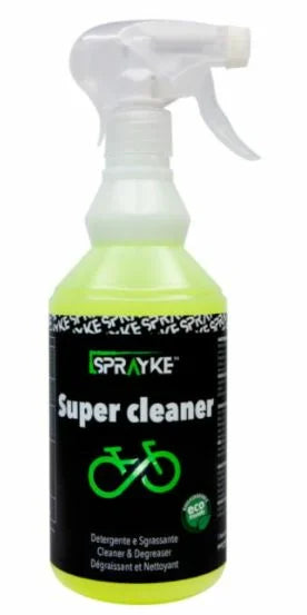 SPRAYKE Super cleaner kerékpár zsíroldó mosószer és tisztítószer kioldóval