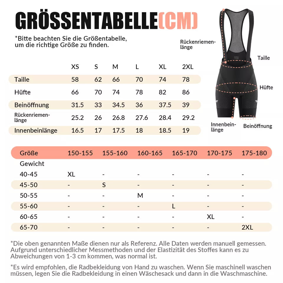 ROCKBROS TVI női kerékpáros kantáros rövidnadrág párnázott országúti kerékpáros nadrág pánttal