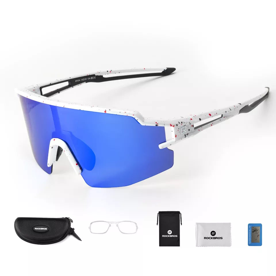 ROCKBROS Polarizált/Fotokróm Napszemüveg Kerékpáros Szemüveg Kerékpár UV400 UNISEX