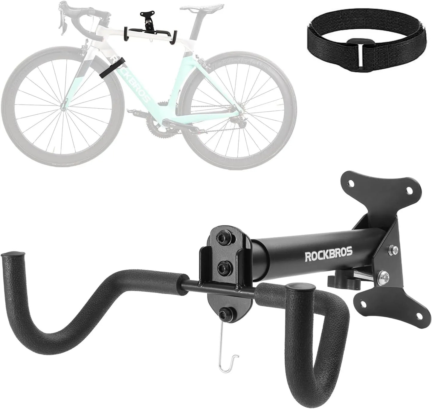 ROCKBROS kerékpár szerelőállvány falra szerelhető fali kerékpártartó 15 kg-ig