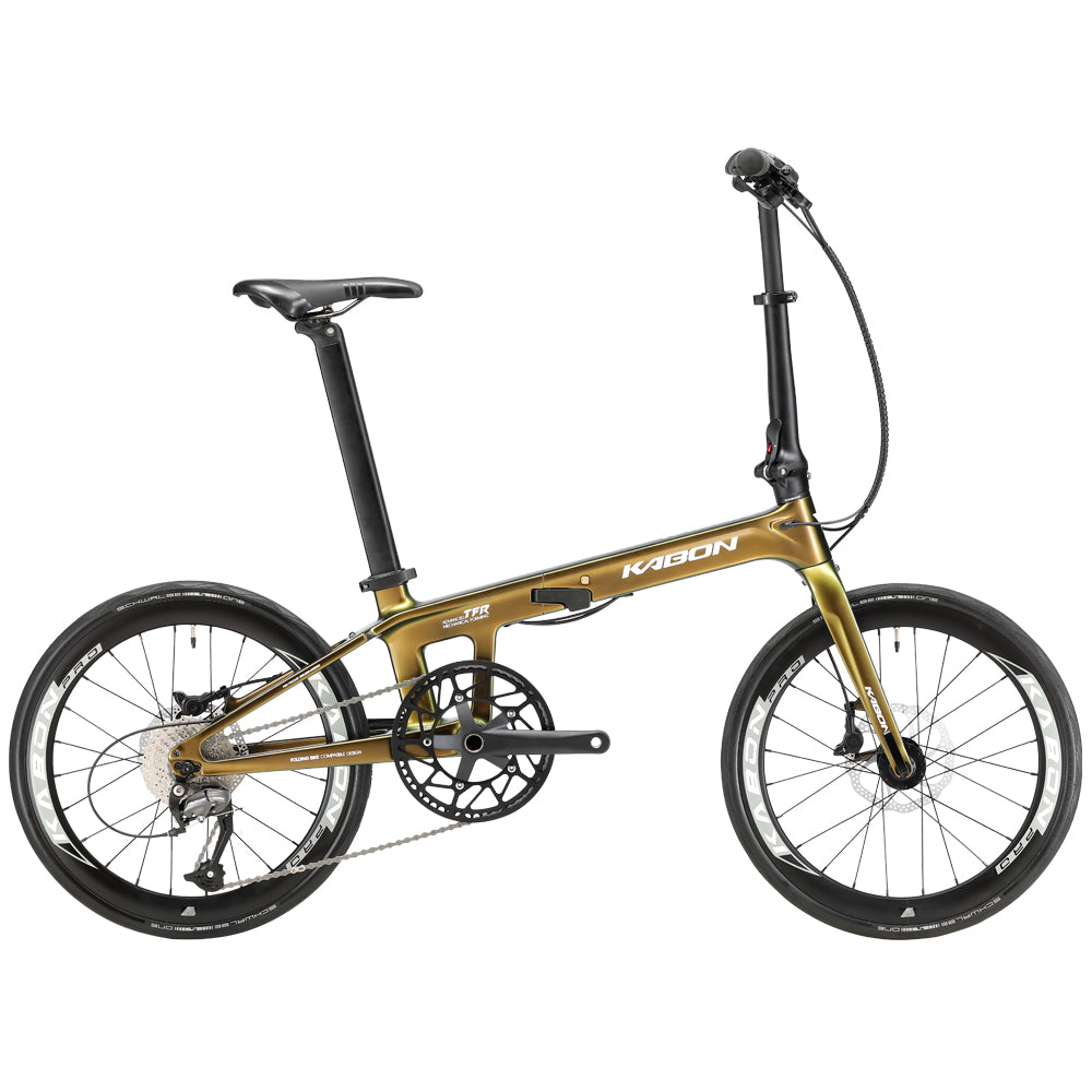 KABON City összecsukható kerékpár Carbon Shimano Altus 9S 20 hüvelykes