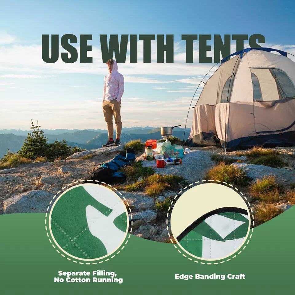 Qunature piknik takaró 200x200 cm kemping takaró piknik szőnyeg kültéri vízálló