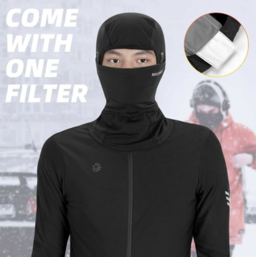 ROCKBROS Balaclava motorkerékpárhoz téli balaclava meleg kerékpározáshoz