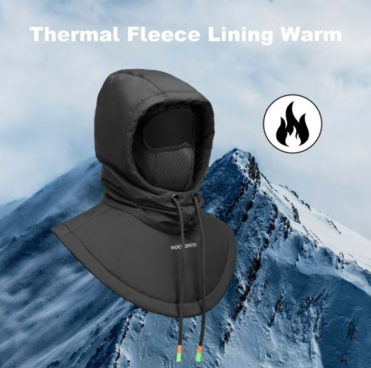 ROCKBROS Balaclava Símaszk Téli Balaclava Thermo Fleece Maszk Motorkerékpár
