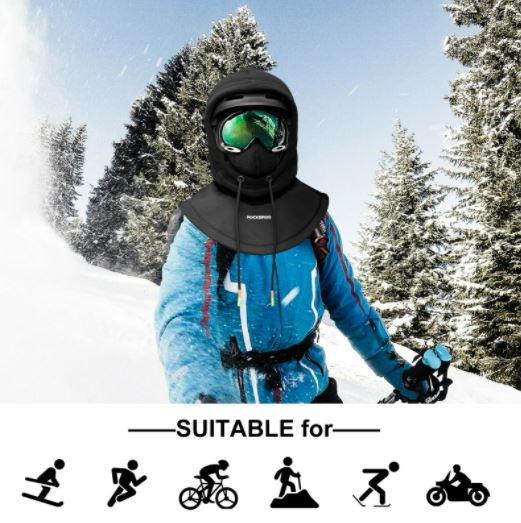 ROCKBROS símaszk Thermo Fleece Balaclava Winter Cap Balaclava Under Sisak