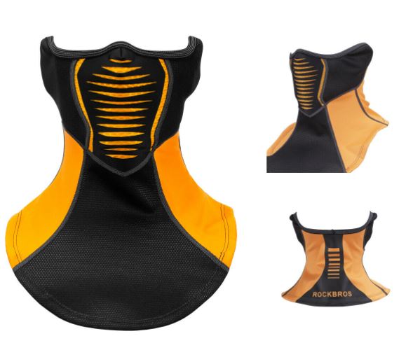 ROCKBROS Téli balaclava motorkerékpár félálarc balaclava bandana kerékpár kültéri