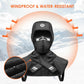 ROCKBROS Balaclava Winter Mask Polár Símaszk Szélálló Motorkerékpár kerékpározás