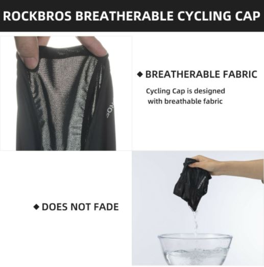 ROCKBROS Balaclava légáteresztő motoros bandana UPF50+ Summer Ice Silk
