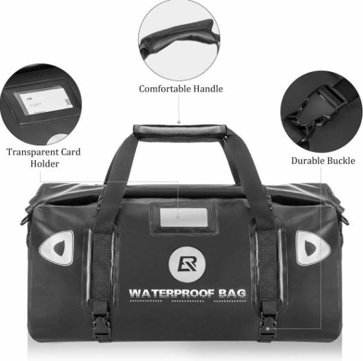 ROCKBROS motoros táska vízálló nyeregtáska 20L/40L csomagtartó táska PVC